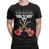 T-shirt Graphique Authentique Drôle Vintage Van Halen 100% Coton T-shirts Van Halen Hauts Pour Unisexe