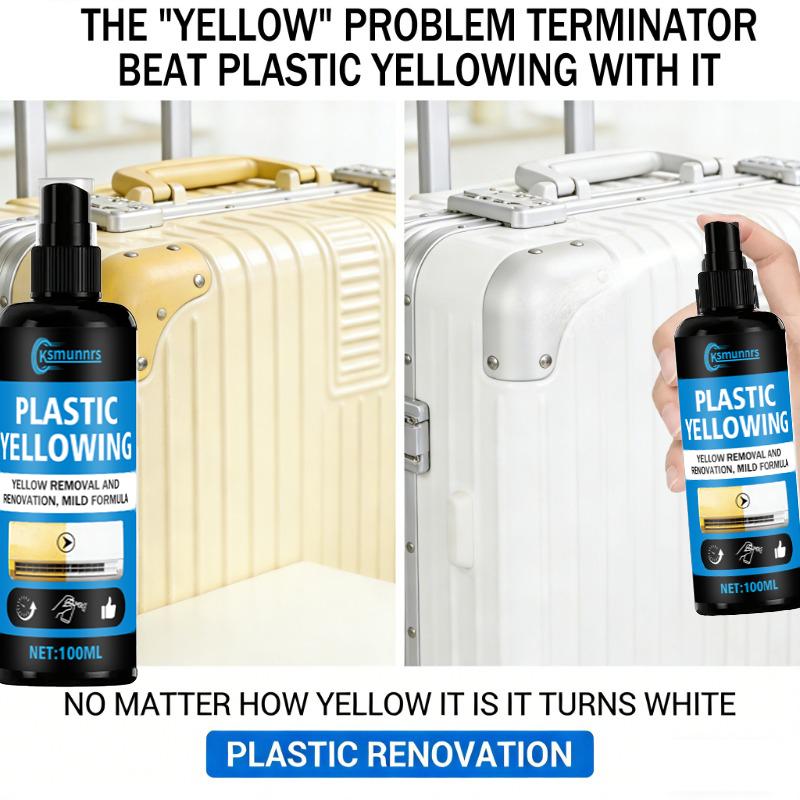 100ml Plastic Shell Fade Remover, Suitable for Yellowing and Fading On Plastic Surfaces Such As Keyboards, Air Conditioner Panel