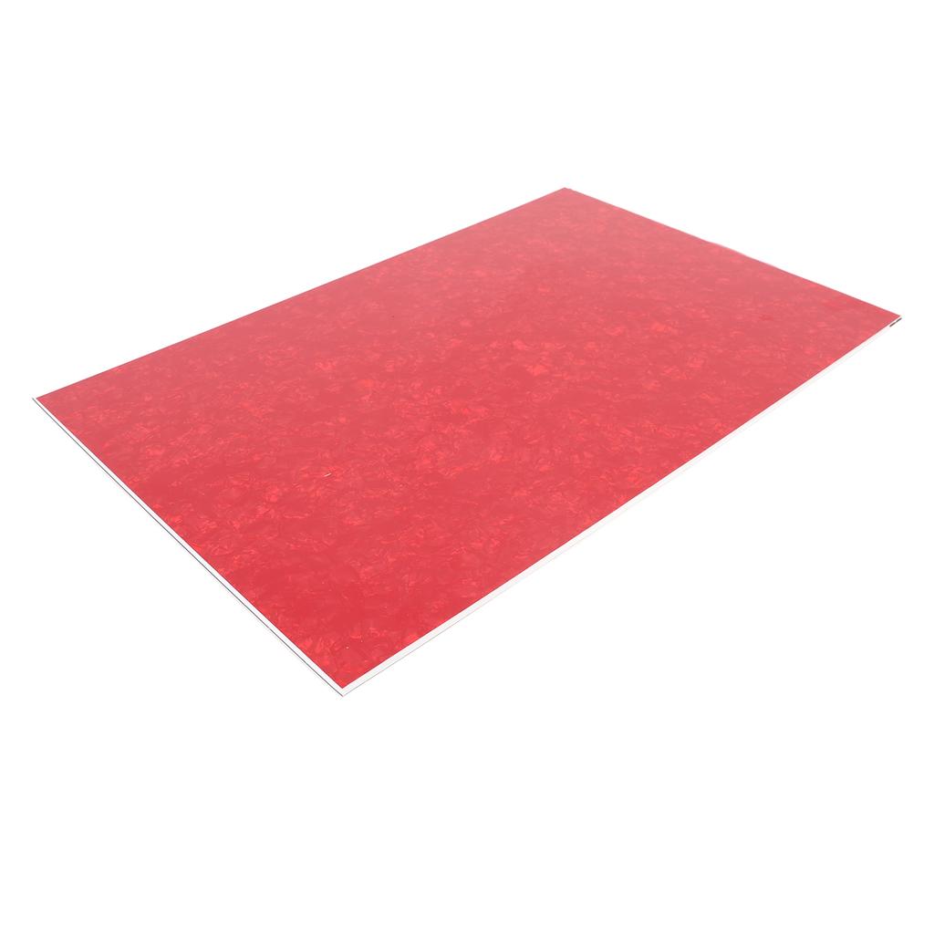 Guitar Bass Pickguard Blank Material Scratch Plate Backplate Sheet 3 Layer Celluloid PVC Replacement