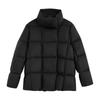 [Jiang * Order] Autumn and Winter New Product Stand-up Collar Thickened Long-sleeved Black Down Jacket Women's White Duck Down Top