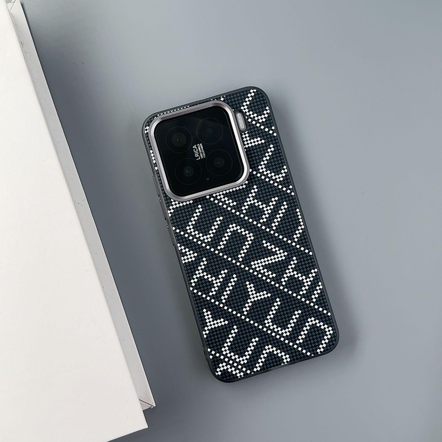 

Xiaomi Mi 15 Mobile Phone Case Bronzing Letters MagSafe Magnetic Suction Xiaomi15Pro Advanced Sense Silicone Matte Mi 15