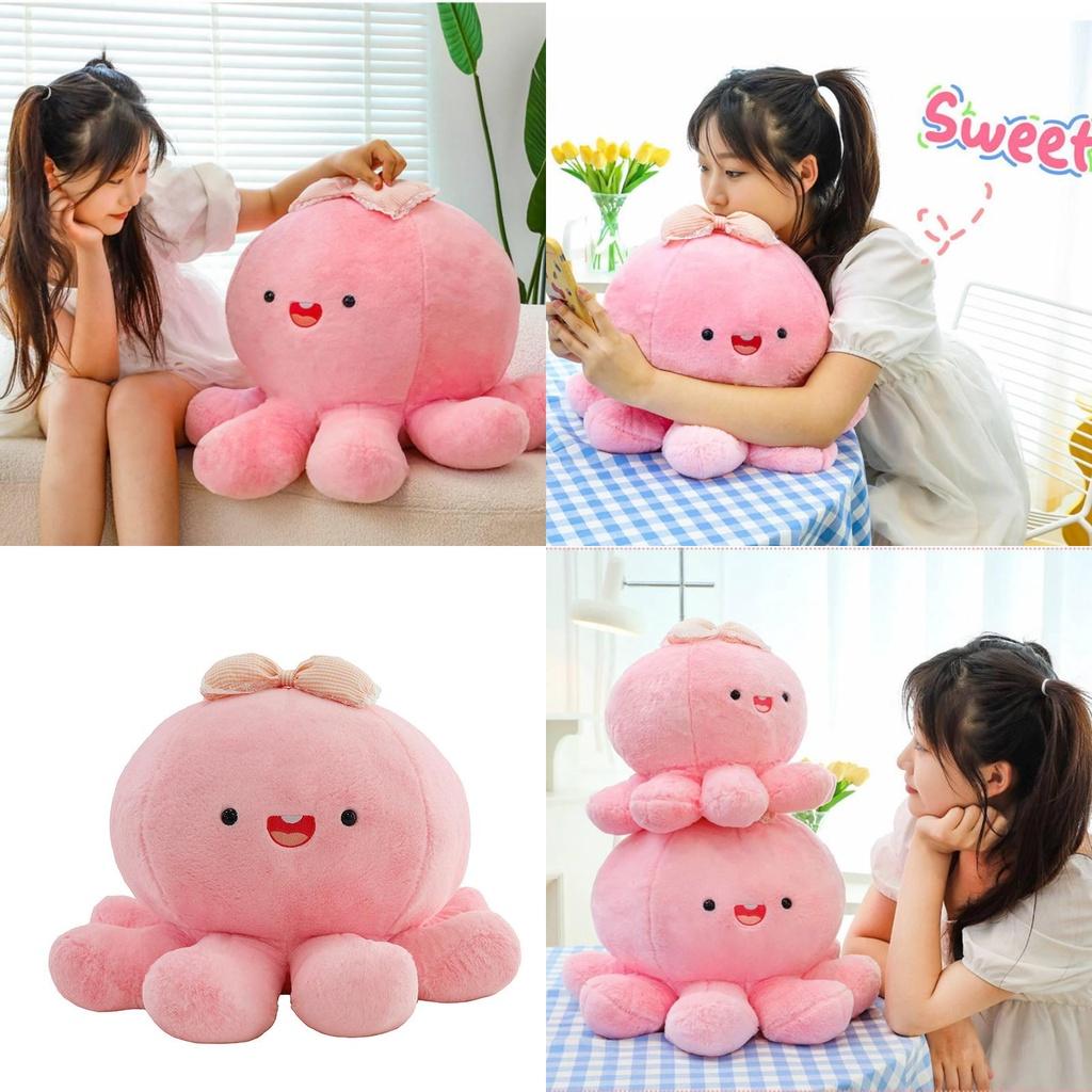 Cute And Adorable Octopus Plush Toy For Window Display And Pillow Decoration Wholesale