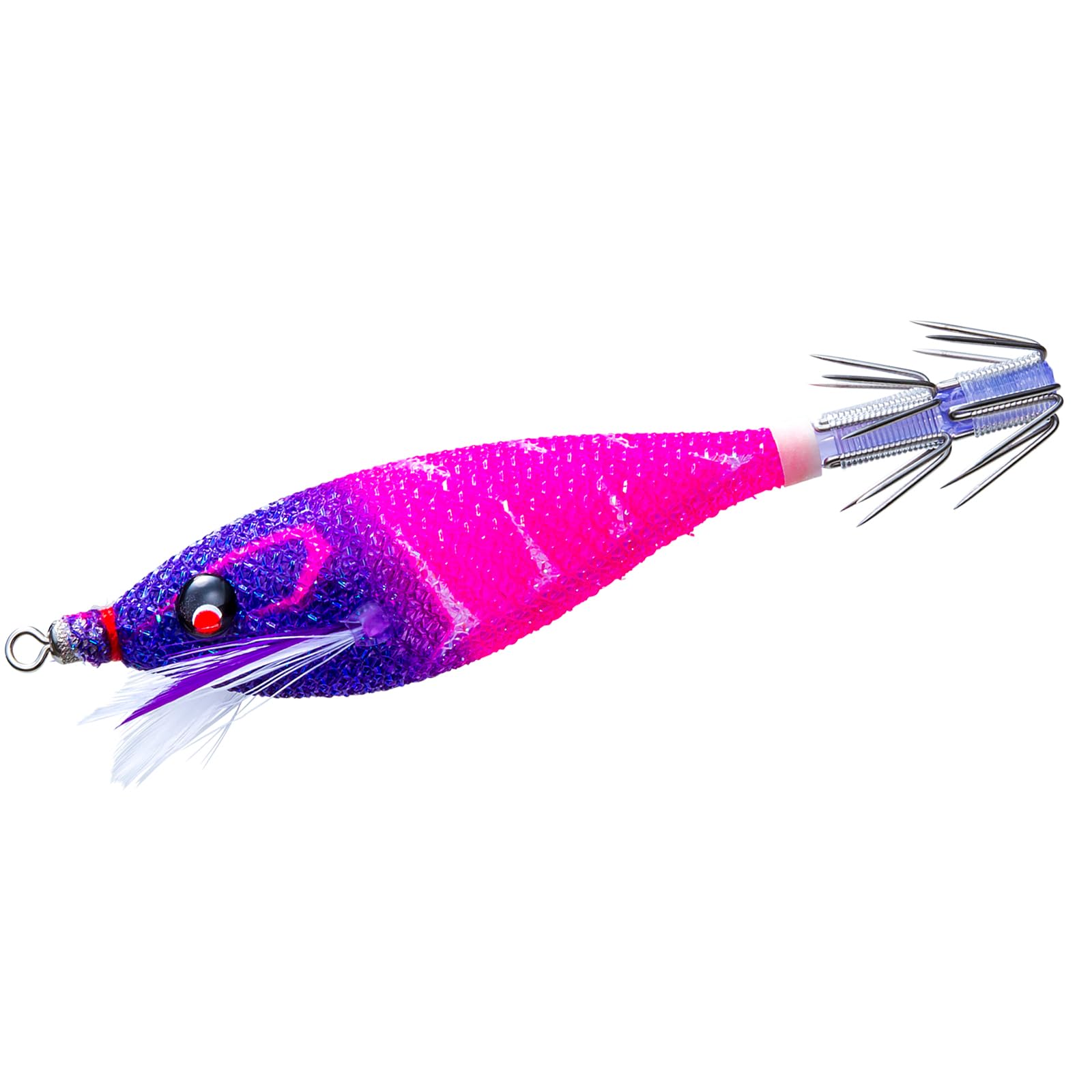 

DUEL Sutte Pukka 90mm Chameleon Purple Pink Squid Fishing Dropper