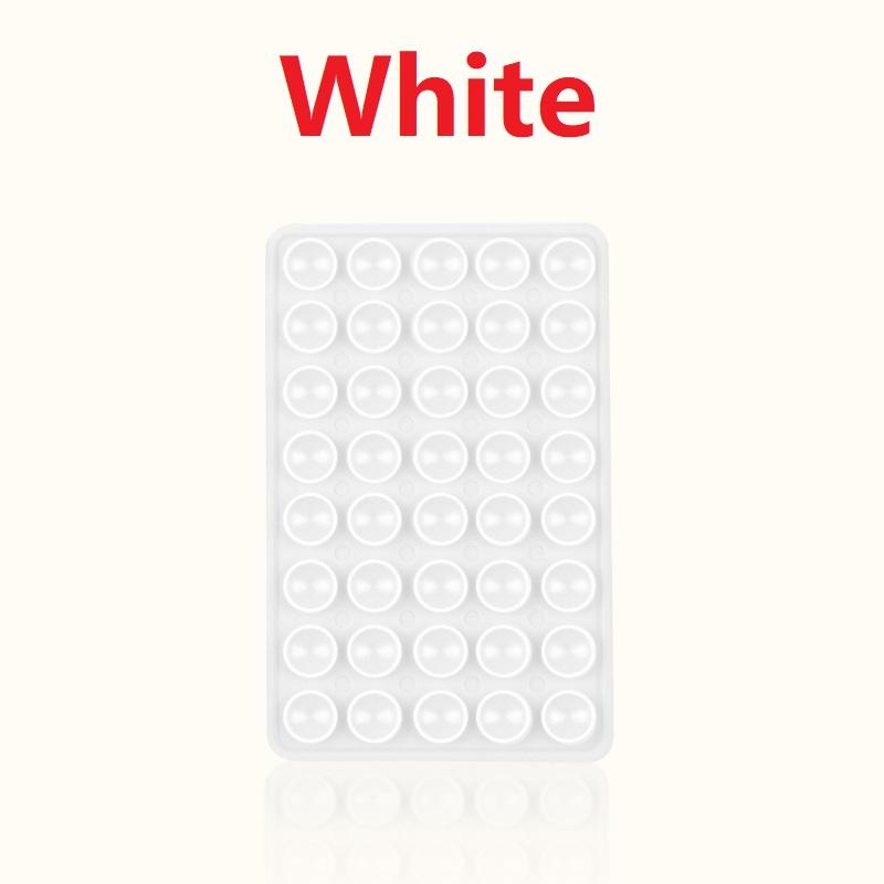 Silicone Suction Cup Phone Mount Double Sided Mobile Phone Hands-Free Strong Sucker Pad Holder Selfies Videos for iPhone Android