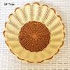 Hardness Rattan Wicker Woven Serving Baskets Household Handwoven Bread Fruit Vegetables Basket 8 Styles Hot Pot Platter