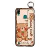 Kickstand Fashion Design Phone Case For Blackview A60 Pro Dirt-resistant Wrist Strap Anti-dust Shockproof Silicone Ring