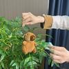 Fun Plush Capybara Keychain Colorful Animal Design Perfect For Kids Room Or Bag Decoration