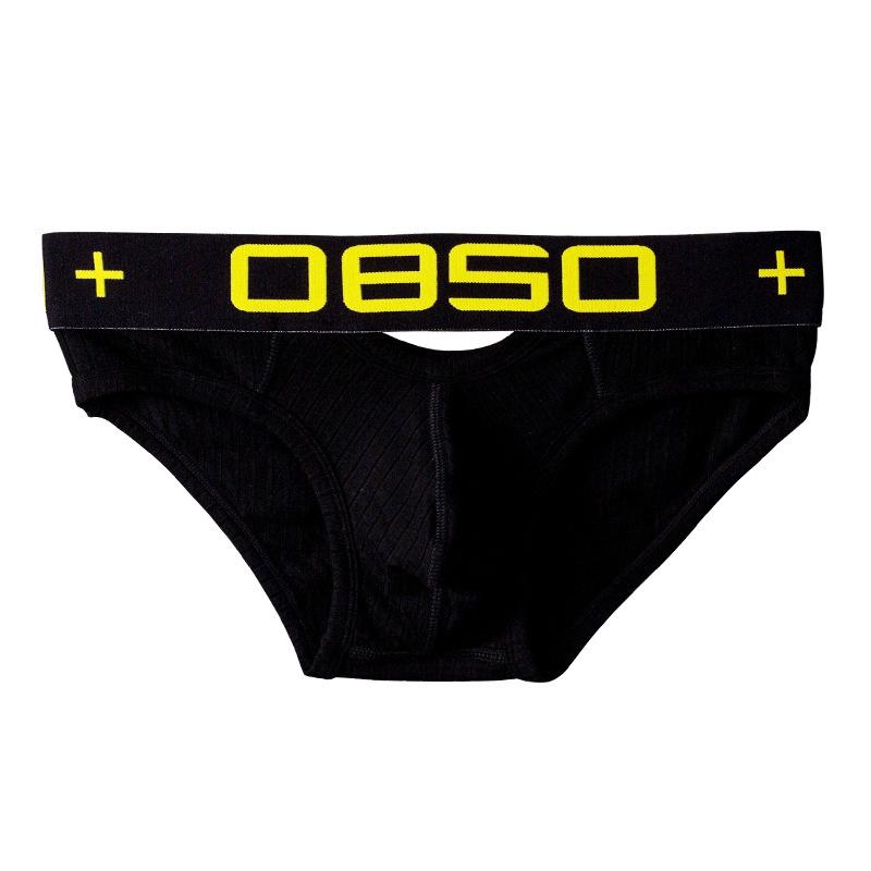 Men Erotic Clothing Men Underpants Low Waist Sexy Leakage Cotton Comfortable Bag Triangular Pants Trendy