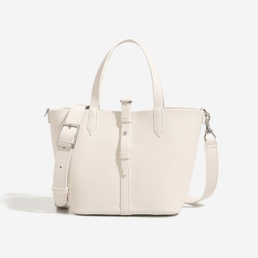 Qixi Gift Senior Litchi Vegetable Basket Bag Bucket Bag New Portable Commuting Shoulder Messenger Bag Female