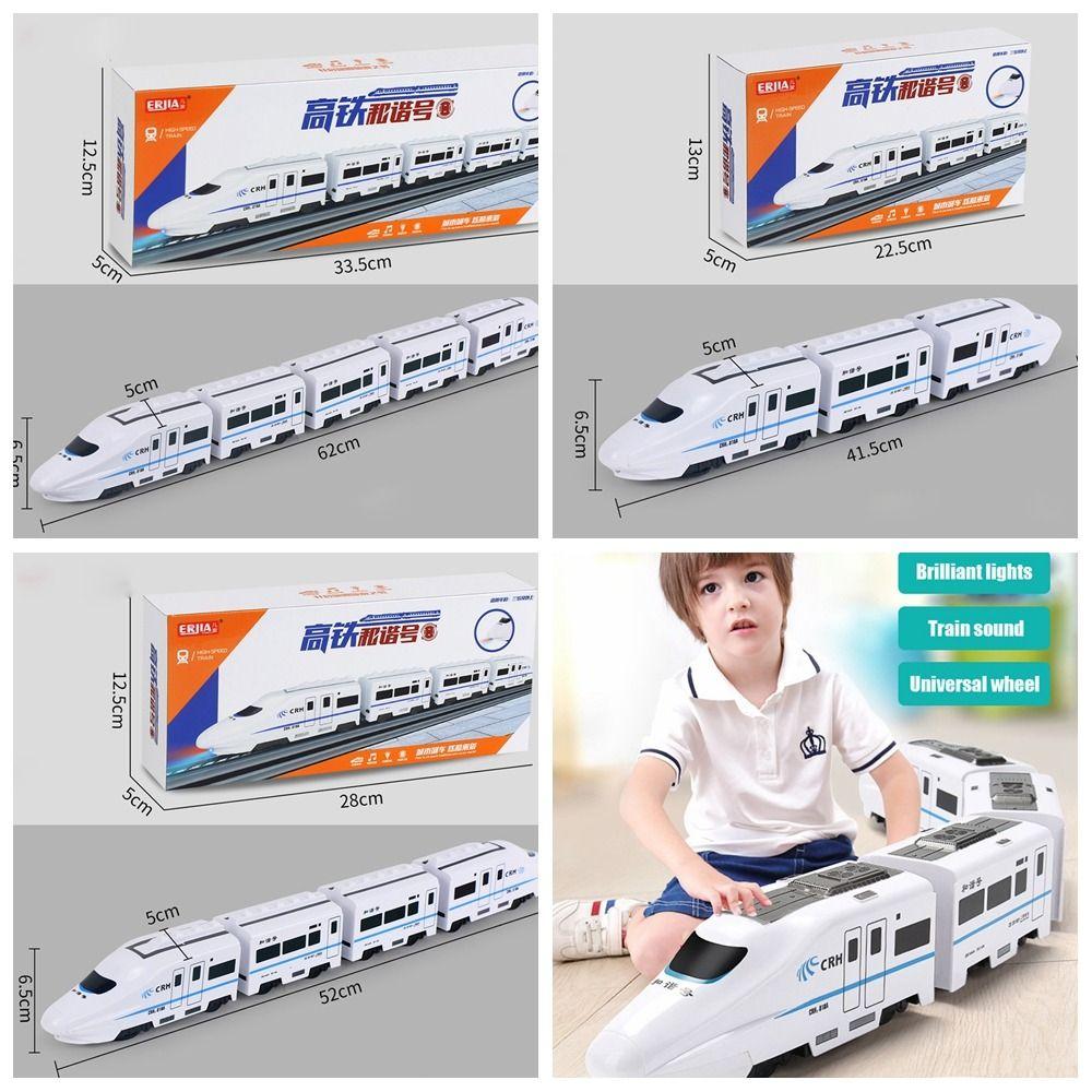 Electronic Components Simulation Harmony Rail-car High-speed Railway Train Toys  Educational Toy