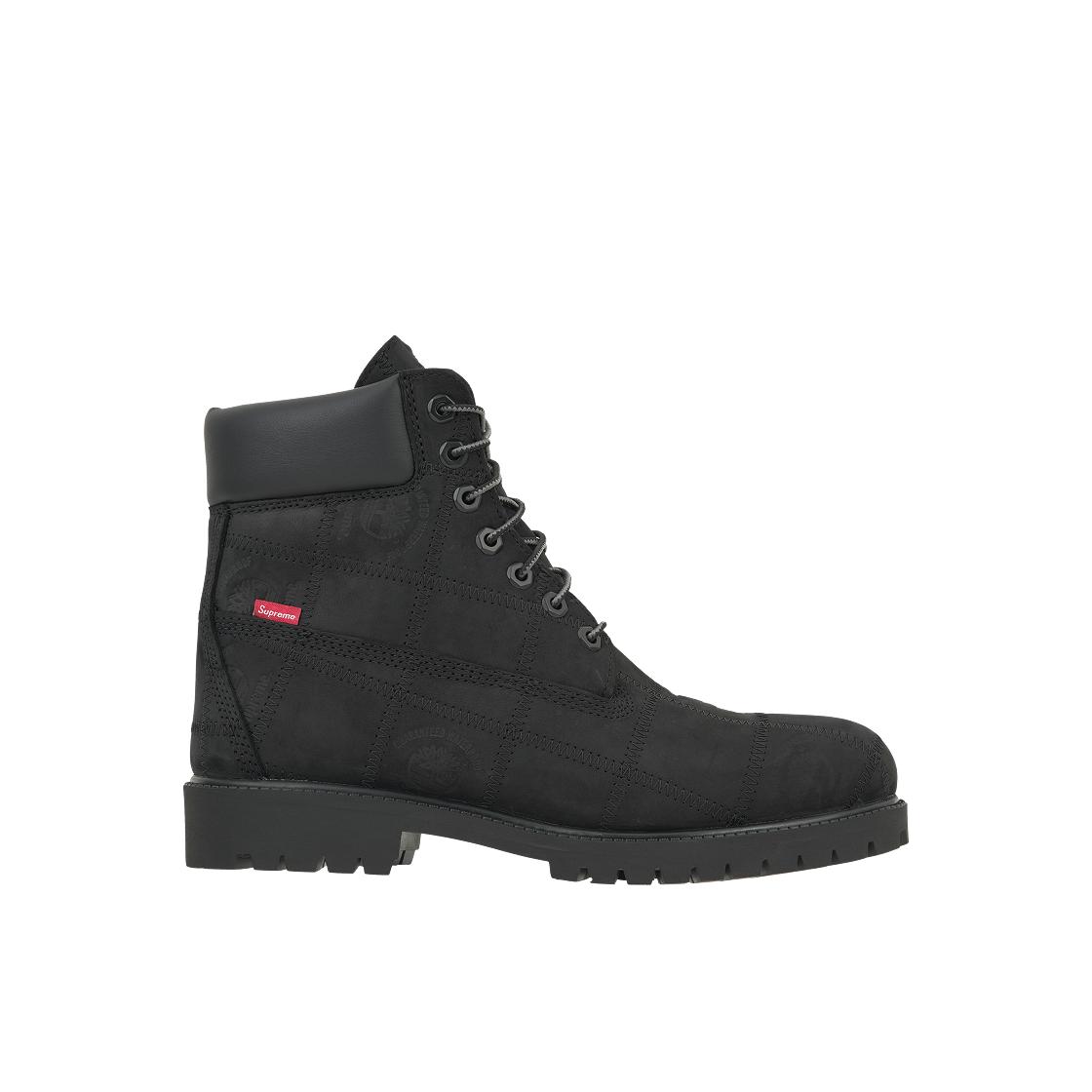 Timberland Men's Black Supreme X 6 Inch Premium Waterproof Boot Patchwork - Unisex Sneakers Tb0a5tbz-W05 Cm