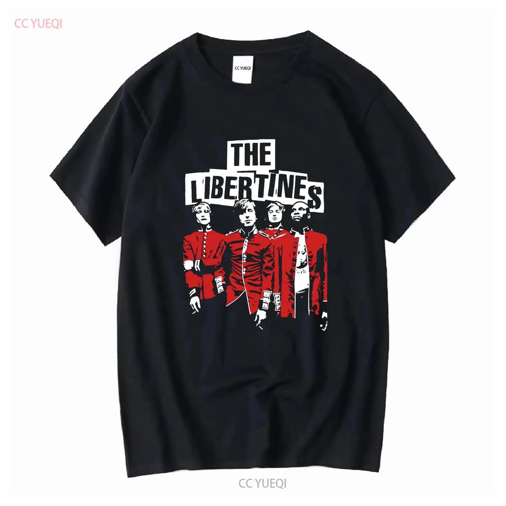 Tričko The Libertines Rocková hudba Album Up Bracket Merch Těžká bavlna dlouhý nebo krátký rukáv vintage Prané designové oblečení