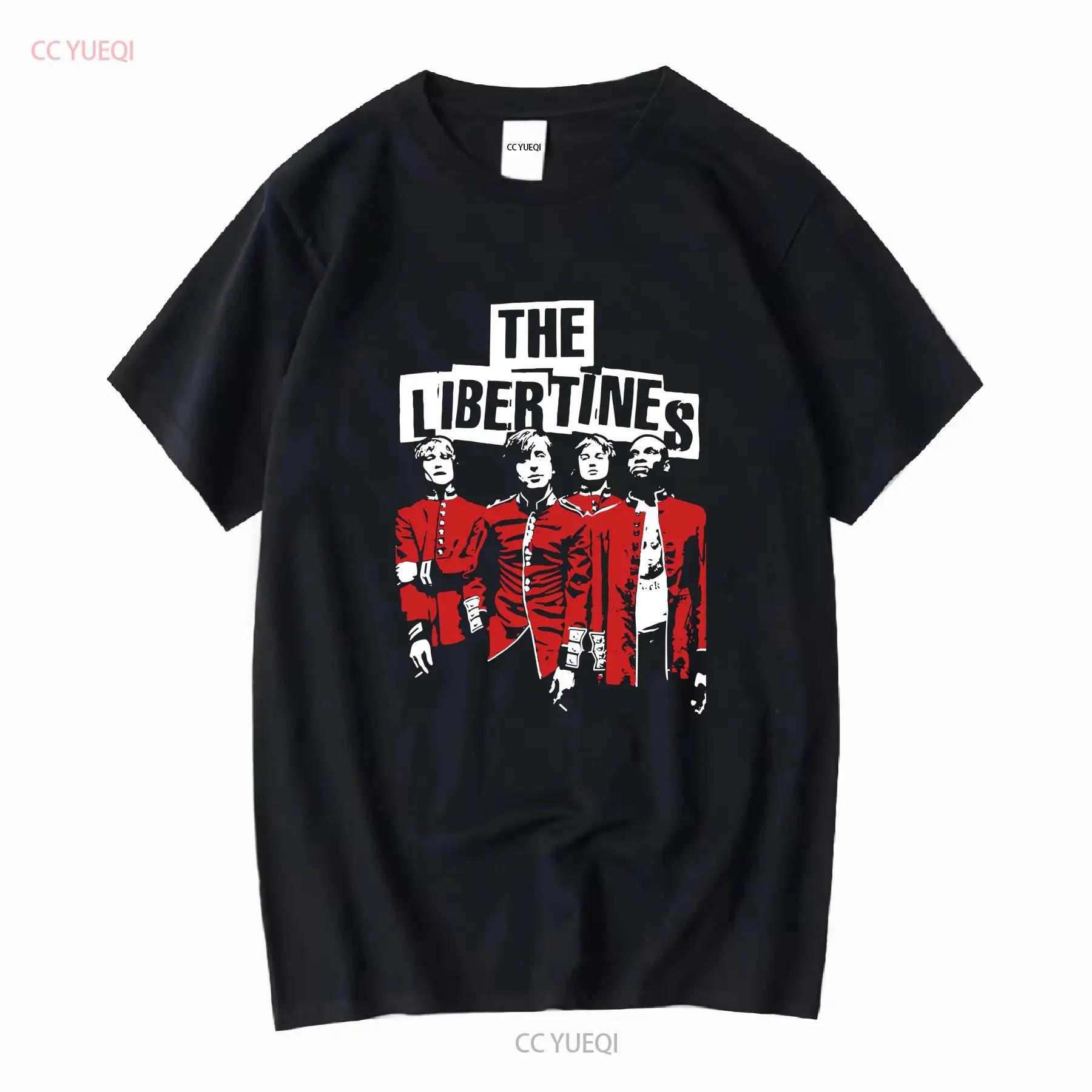 The Libertines T Shirt Rock Music Album Up Bracket Merch Heavy Cotton long or short sleeves vintage Washed designer clothes S разноцветный