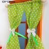 1/12 Dollhouse Sweet Floral Curtains Model Lace Mesh Dolls House Living Scene Decor
