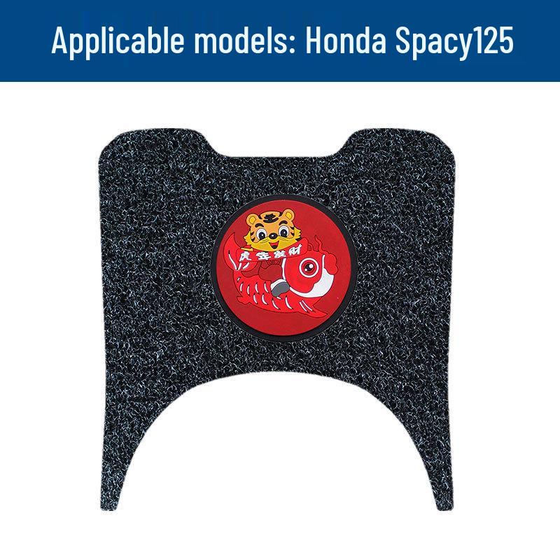 These silk foot pedal mats fit 26 Honda Spacy models and are waterproof, sun-proof, stain-resistant, and wear-resistant. A must-have accessory!