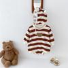 Korean Autumn Baby Romper: Cute Bear Pullover for Newborns, Boys & Girls - Ideal for Outdoor Play