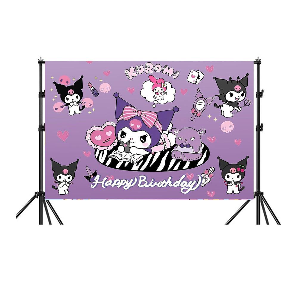 Frozen Background Decoration Banner For Festive Events With Cartoon Design For Party Decor