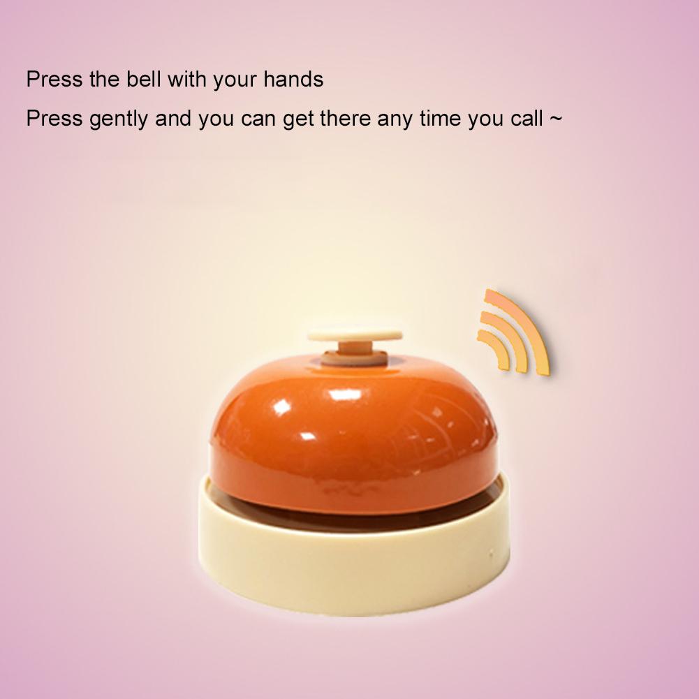 cute Hand Bell Delicate Durable Hand Clapping Bell Hand Pressing Service Bell Table Game Pet cat Toys Accessories Ringbell Gift