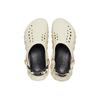 Crocs Echo Clog Bone Black Unisex Sneakers Cream 207937-2YJ