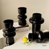 Elegant Glass Vintage Flower Vase for Living Room