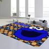 Cute S-Sesame Cookies S-Street Kitchen Mat Kids Room Bedroom Decoration Balcony Anti-Slip Doormat Living Room Alfombra