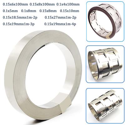 1-10 metre 1P-4P Nikel Şerit Li 18650 Pil Nokta Kaynak Makinesi Kaynakçı Ekipmanları Pil Paketleri Için Nikel Kemer