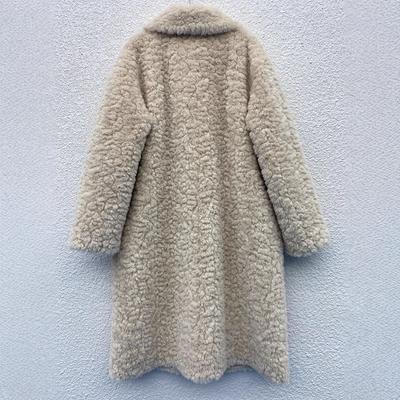 Haining Fur Jacket Women's Fur Integrated Winter New Environmentally Friendly Imitation Fur Extended Suit Collar Fur Coat