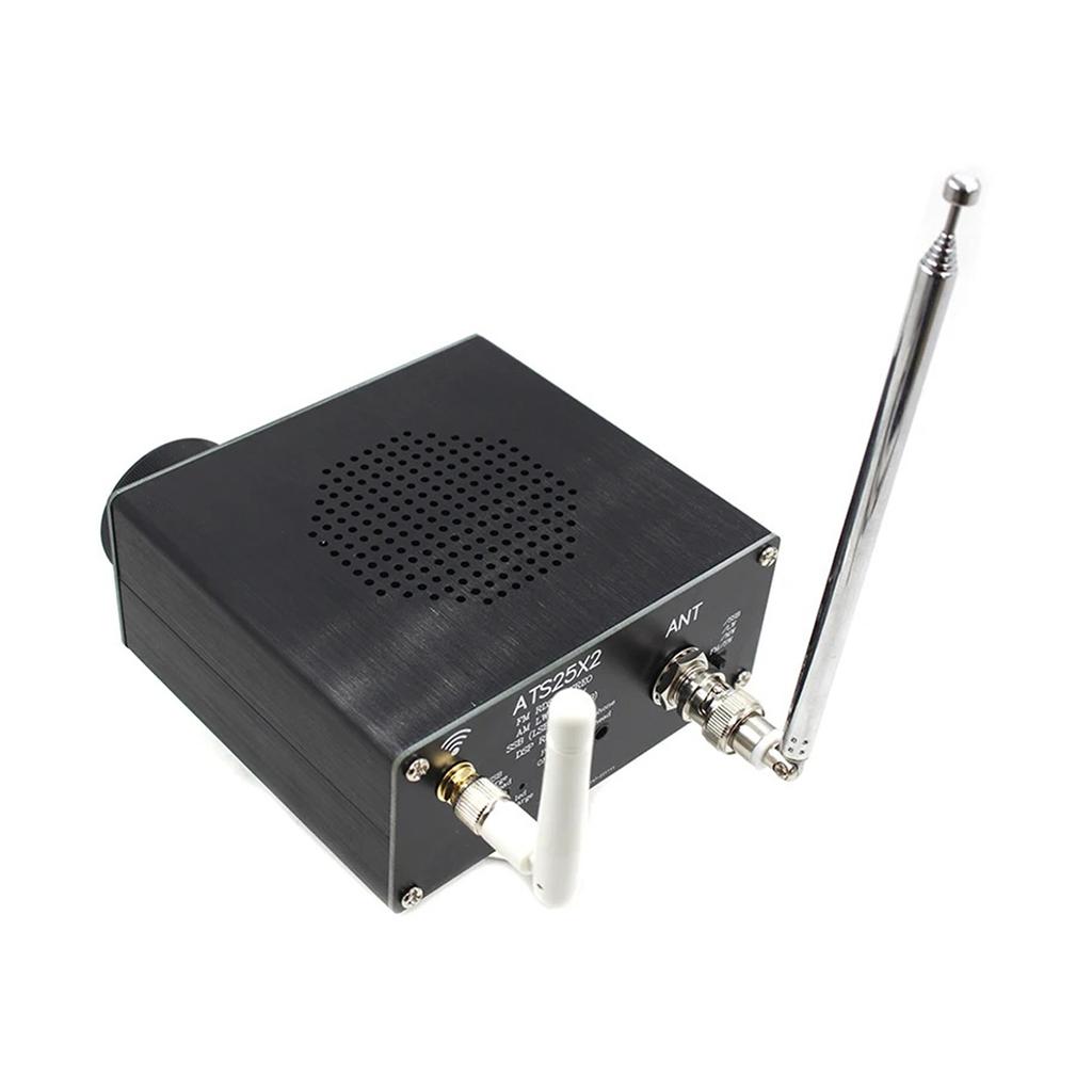 ATS25X2 Si4732 Receptor de Rádio de Banda Completa Scanner Tela Sensível ao Toque Portátil Receptor de Rádio FM