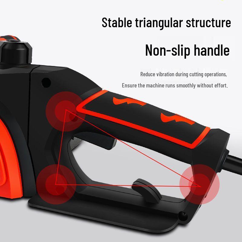 Compact Electric Chainsaw: Handheld Logging and Tree Cutting Tool