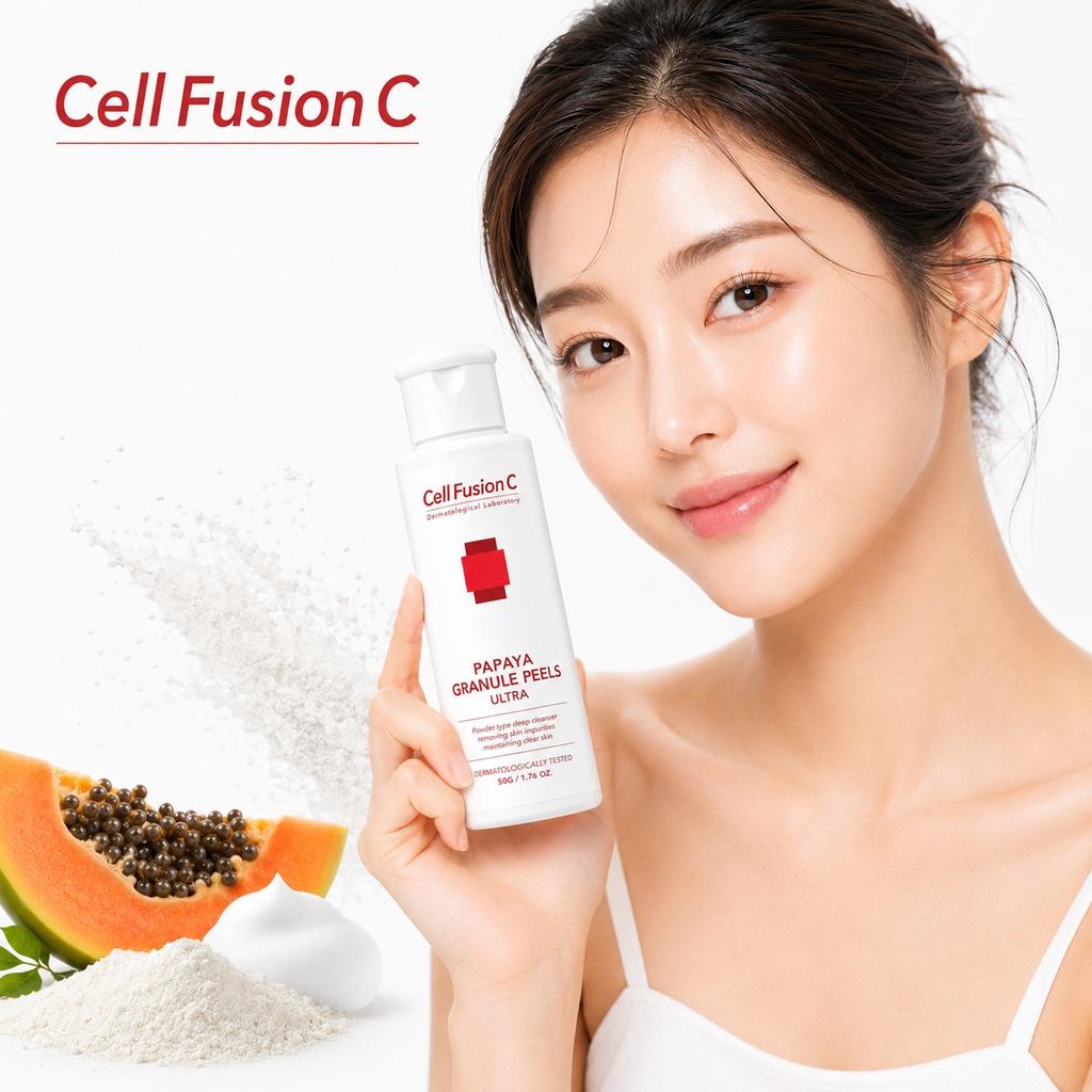 Cell Fusion C Papaya Granule Peels Ultra Clear 50g