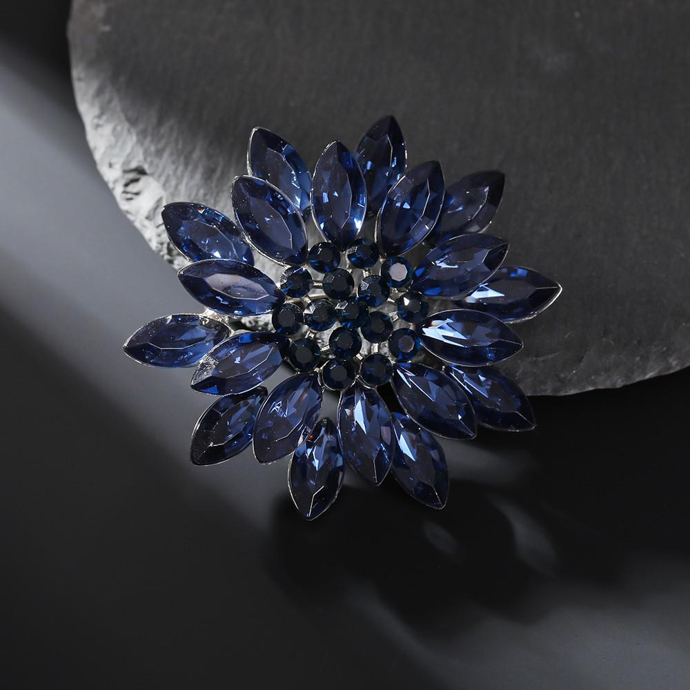 High-End Pearl & Rhinestone Butterfly Brooch for Women's Fashion Suits and Scarves