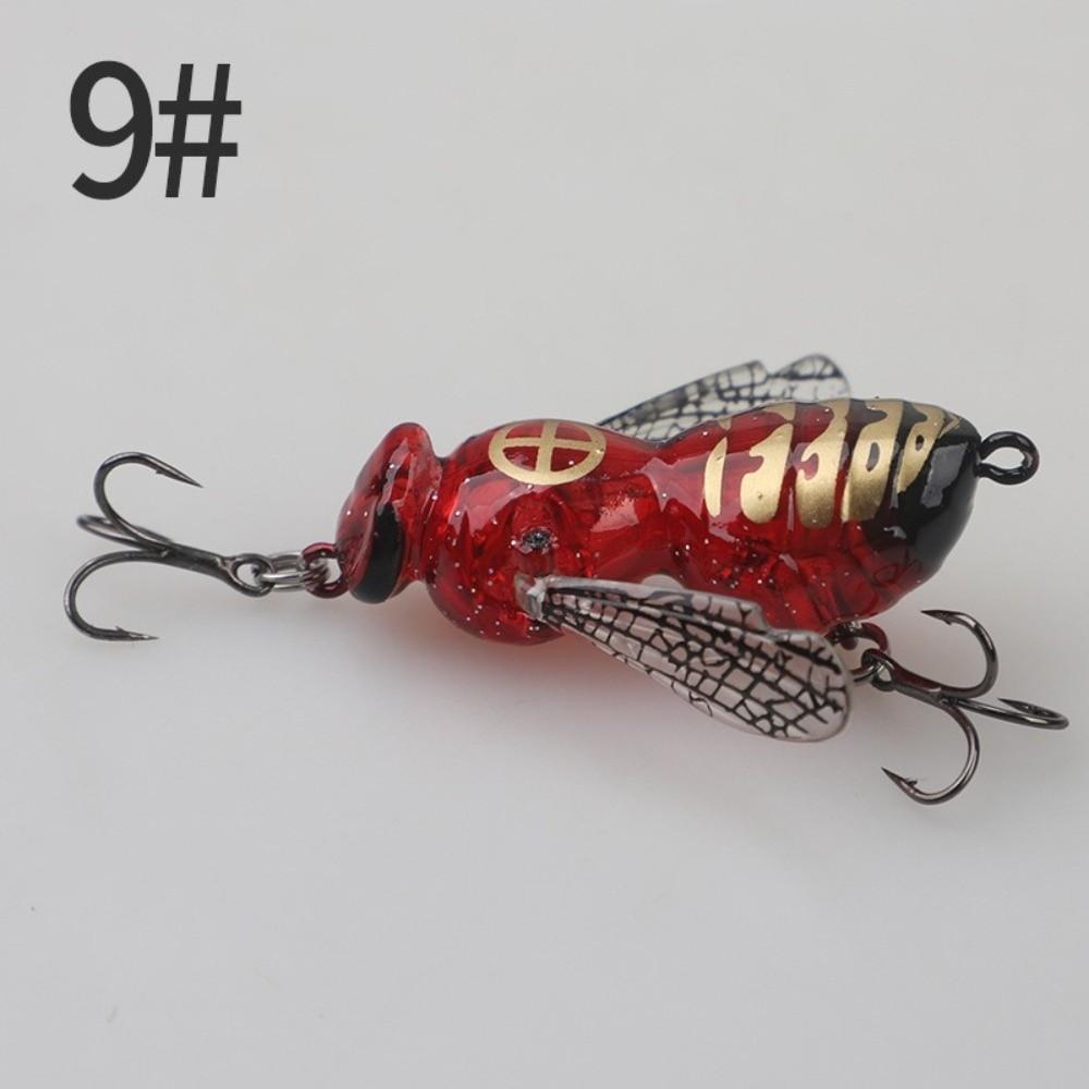 2026 5g Weight Fishing Lures Floating Design Insect Shape Bionic Swimbaits 48mm Size Wobblers Bass Fishing