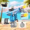 UROINT Kids Electric Water Gun, Powerful Automatic Water Gun Blaster Toy with LED Light, Electric Super Soaker Water Gun, Long Range 8m, Pool Party