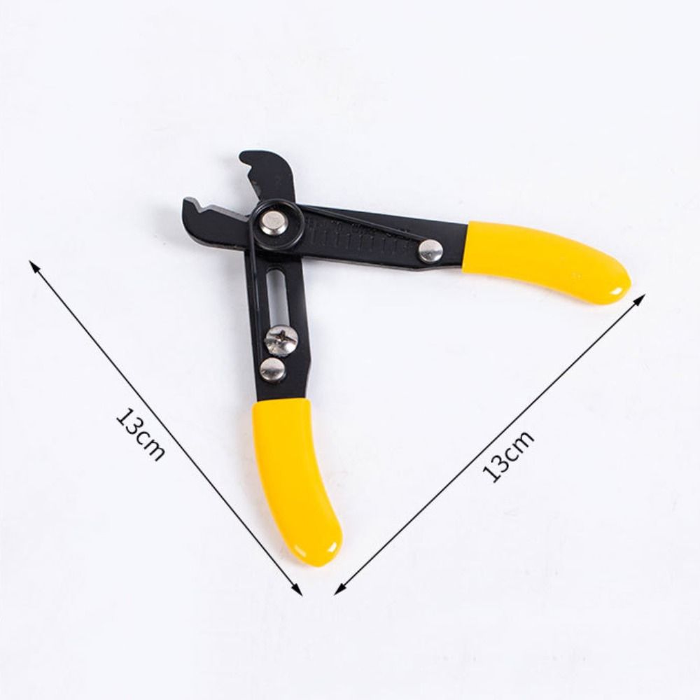 Riveting Tool Jewelry Chain Clamp Pliers Adjustable DIY Wire Strippers with Spring Multifunctional Wire Clamp Pliers