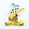 Spain Fridge Stickers Pamplona Santiago Covadonga Chateau Castina Uweda Ubeda Alcala Gate Travelling Souvenirs Fridge Magnets