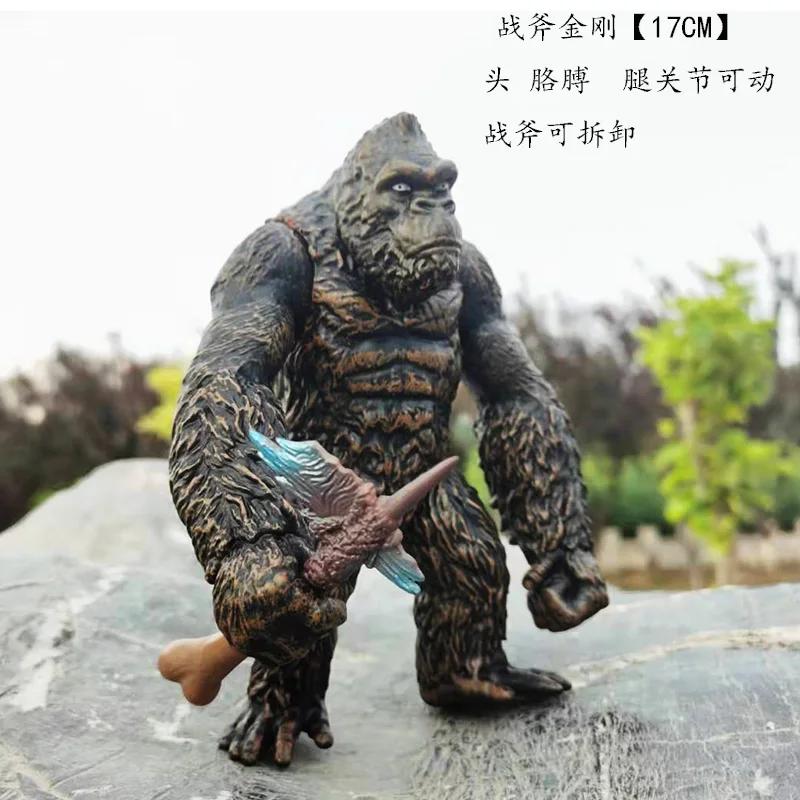 Big Red Lotus Godzilla Destoroyah Hedorah Mechanical Space Godzilla VS King Kong Kidora Soft Rubber Monster modei Toy kid gift