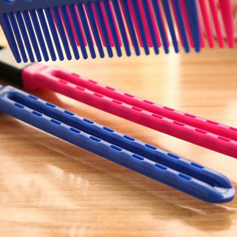 DIY Salon V Styling Hair Straightener Brush Hřeben pro rovnání vlasů Kadeřnický nástroj