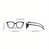 Reading Glasses Lightweight Anti Eyestrain Fashion Computer Presbyopic Glasses For Women Men