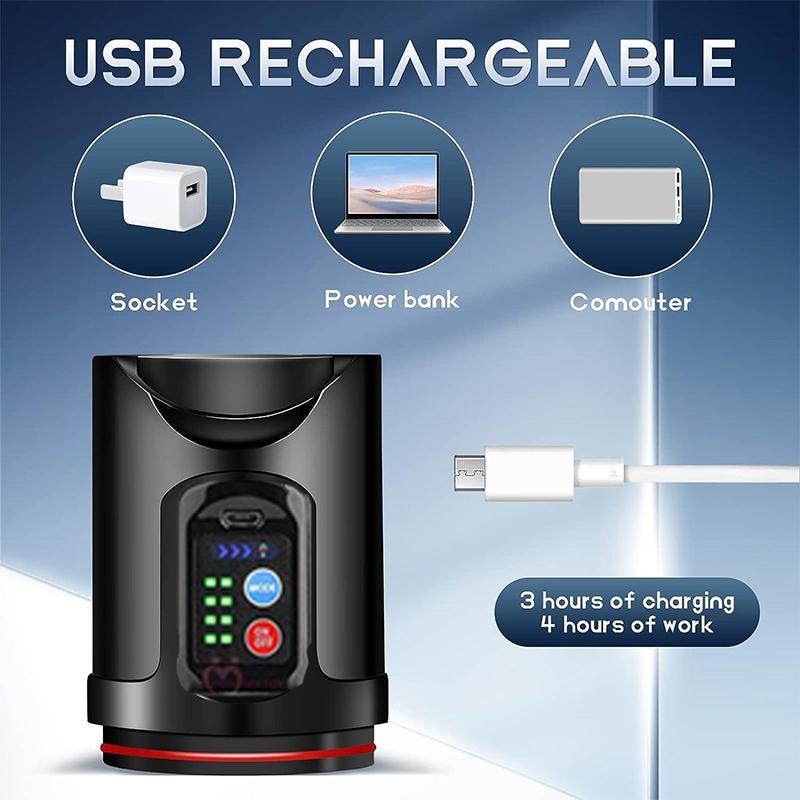 Elektrinis varpos vakuuminis siurblys su 4 įsiurbimo jėgomis, įkraunamas automatinis didelio vakuumo varpos pailginimo siurblys, varpos didinimo prietaisas