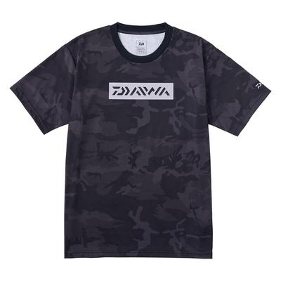 [DAIWA] Clean Ocean T-shirt DE-8324 Black Camo