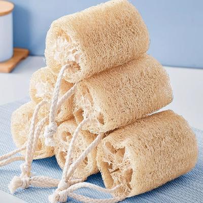 Loofah Washing Dishes Brush Pot Cleaning Durable Scouring Cloth Brush Kitchen Cleaning Artifact