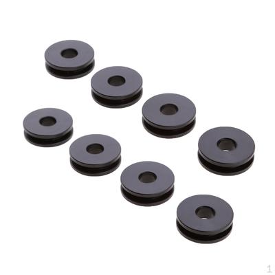 8x Detachable Windshield Replacement Bushing Grommets for Soft Tail