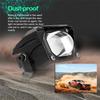 2Pcs 12D 3" 100W Led Motocycle Headlight 6000K 3000K LED Work Light Fog Lamp 12000LM for Moto Scooters ATV Car Truck 12V 24V