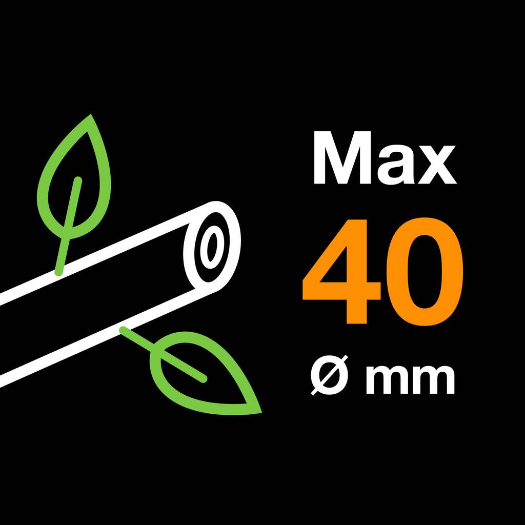 Fiskars Powergear Two-Handed Anvil Garden Pruner for Hard Branches