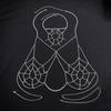 Gothic Style Dark Spider Web Personality Body Chain Halloween Sexy Chain Chest Chain