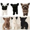 Cute Bull Terrier Plush Toy For Kids Soft And Cuddly Stuffed Animal Pet Doll Stock)