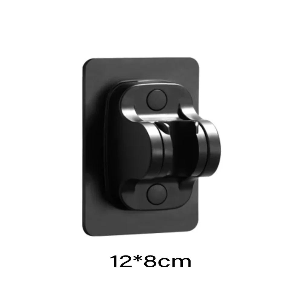 8 Modes High-Pressure Shower Head Set Fall Resistance Black Handheld Shower Head Water Saving Bathroom Shower Accessories