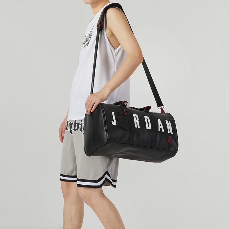 Jordan Polyester Reisetaschen Sporttaschen Mittlere Größe Unisex Schwarz Jordan JD2343014AD-001