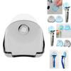 Modern Plastic Super Suction Cup Razor Organizer Holder For Bathroom Wall Storage
