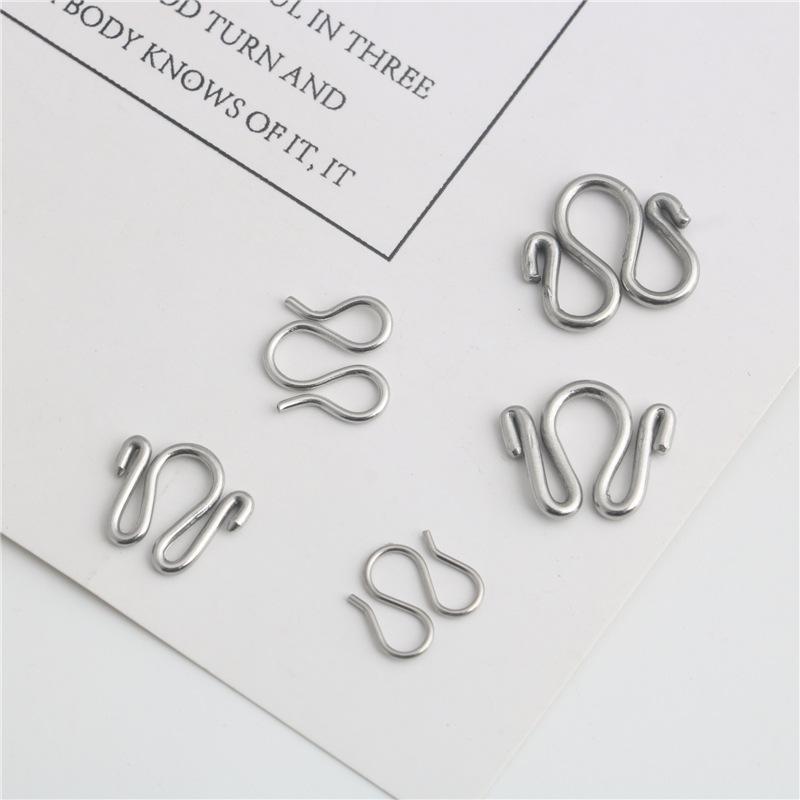 

Buddha Amulet Necklace & Bracelet Clasp: Stainless & Titanium Steel Jewelry with W & M Buckles Model 1#